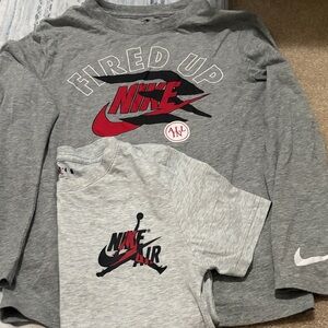 Nike Kids Gray shirt Set